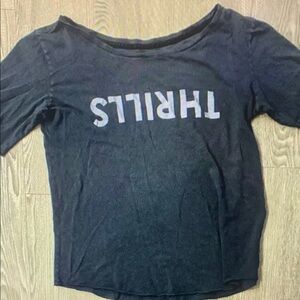 Thrills Black Apparel